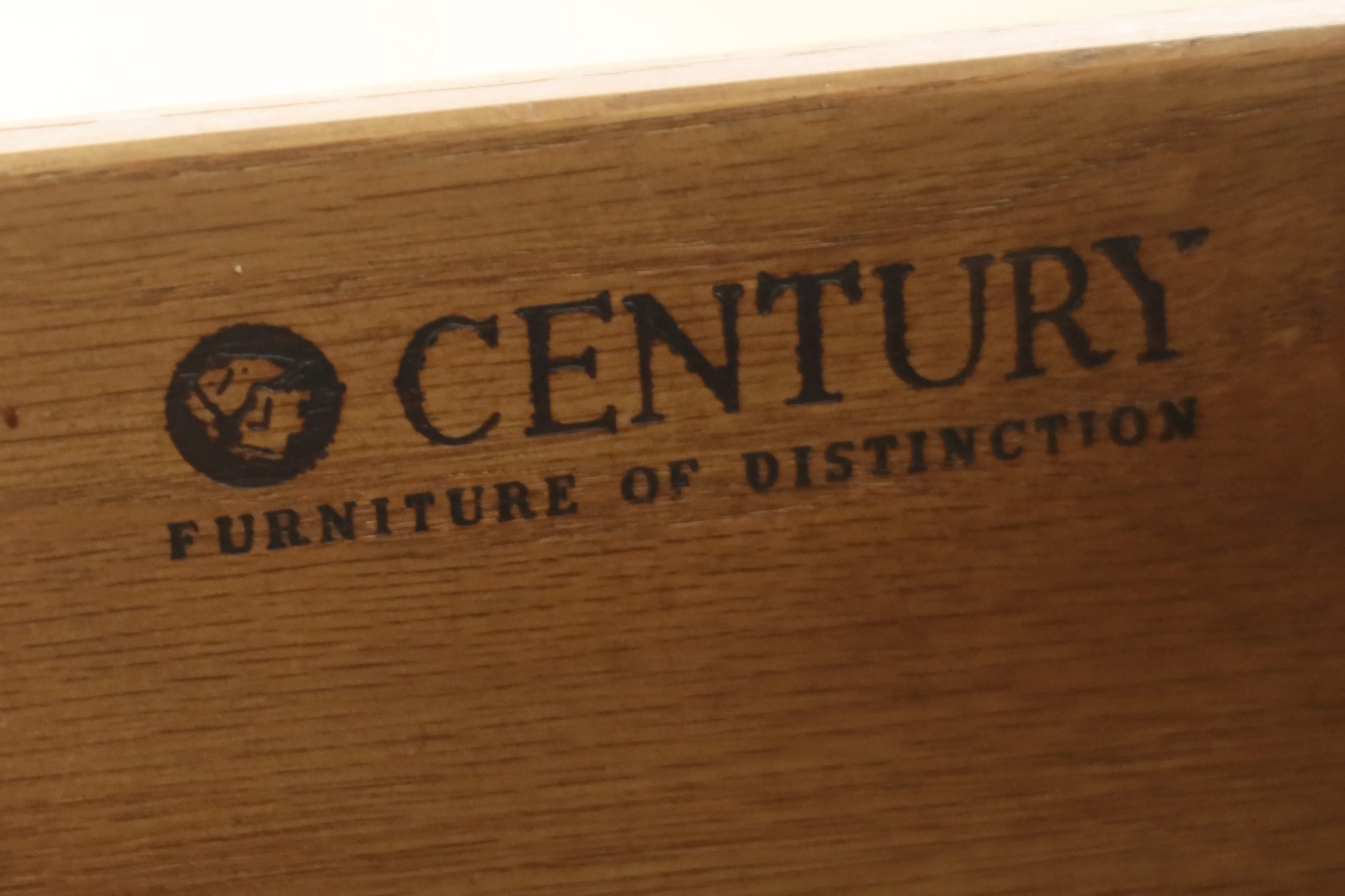 Century Oak 3 Drawer Continental Chest