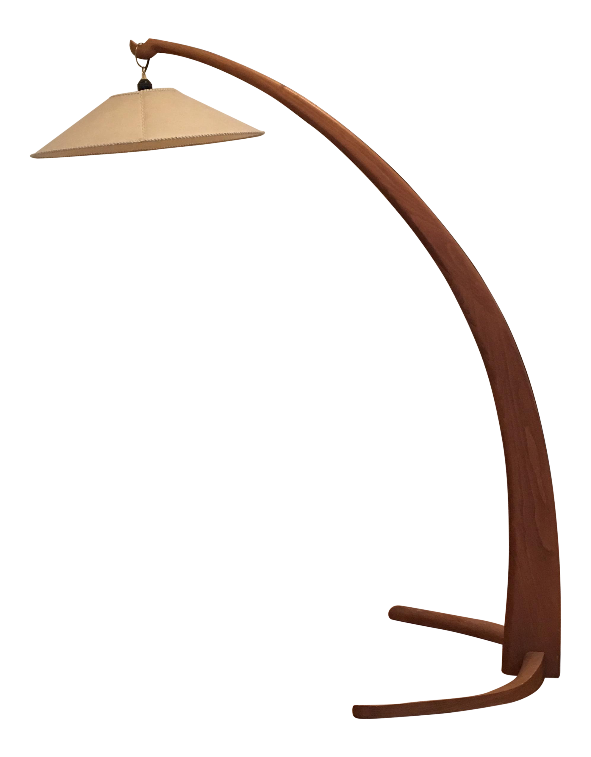 Curved Floor Lamp Caprani Floor Lamp mooielight Curved floor lamp