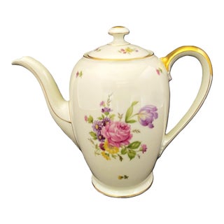 1940s Coffee Pot/Teapot, Rc Rosenthal Kronach, Germany, Else 2922