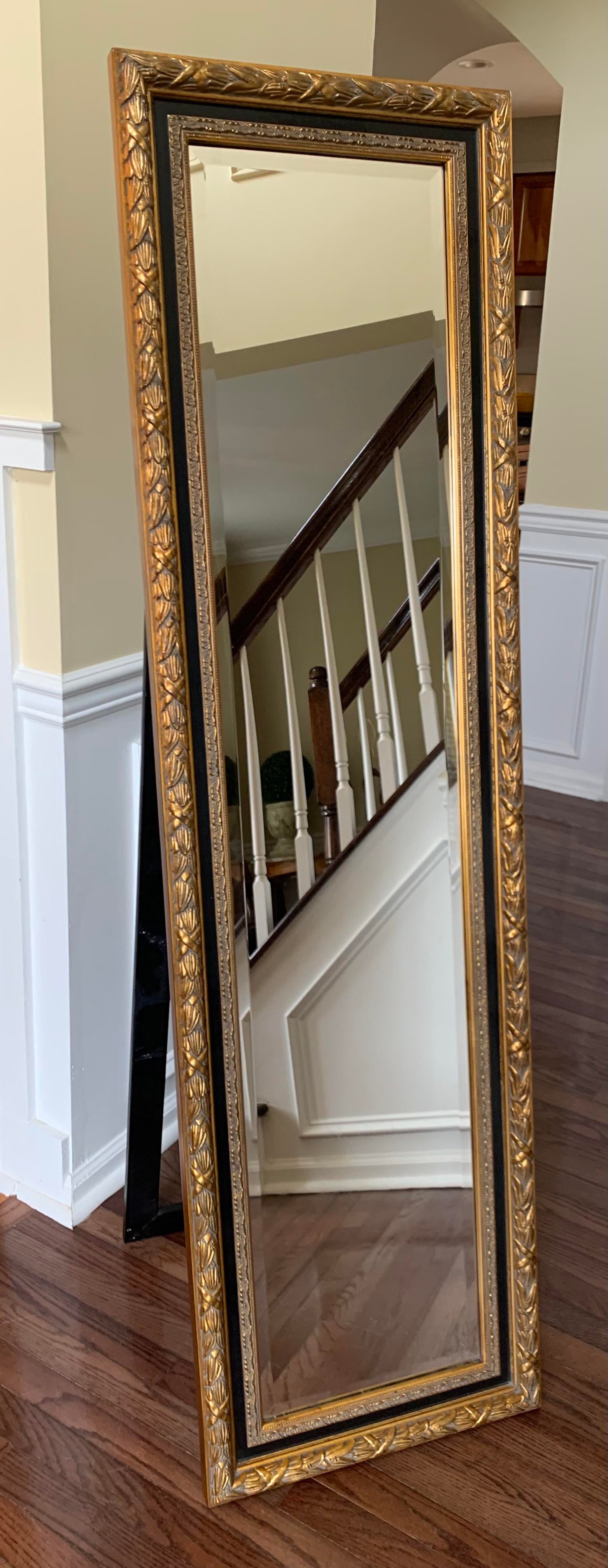 1990 s Bassett Mirror Company Freestanding Full Length Mirror