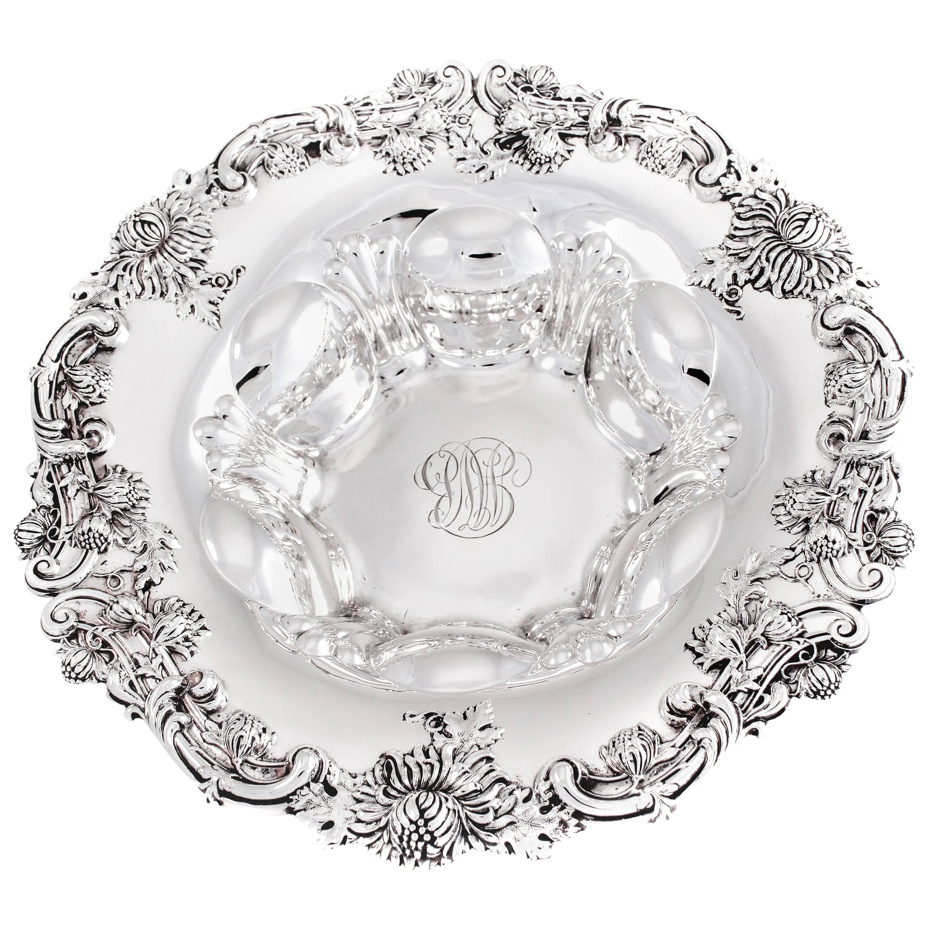 1900年頃 米国アンティーク 純銀製ティーキャディー 118g Black Starr Frost Early 1900s Black Starr and Frost Sterling Silver Ice Cream