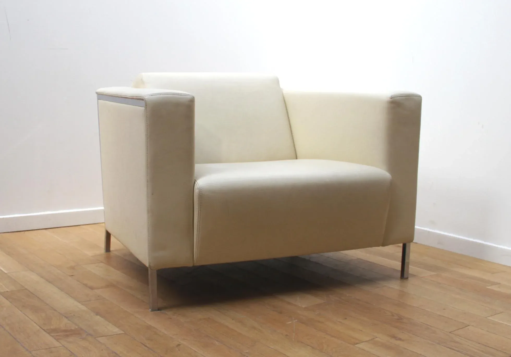 Steel Visitor Armchair from Moroso