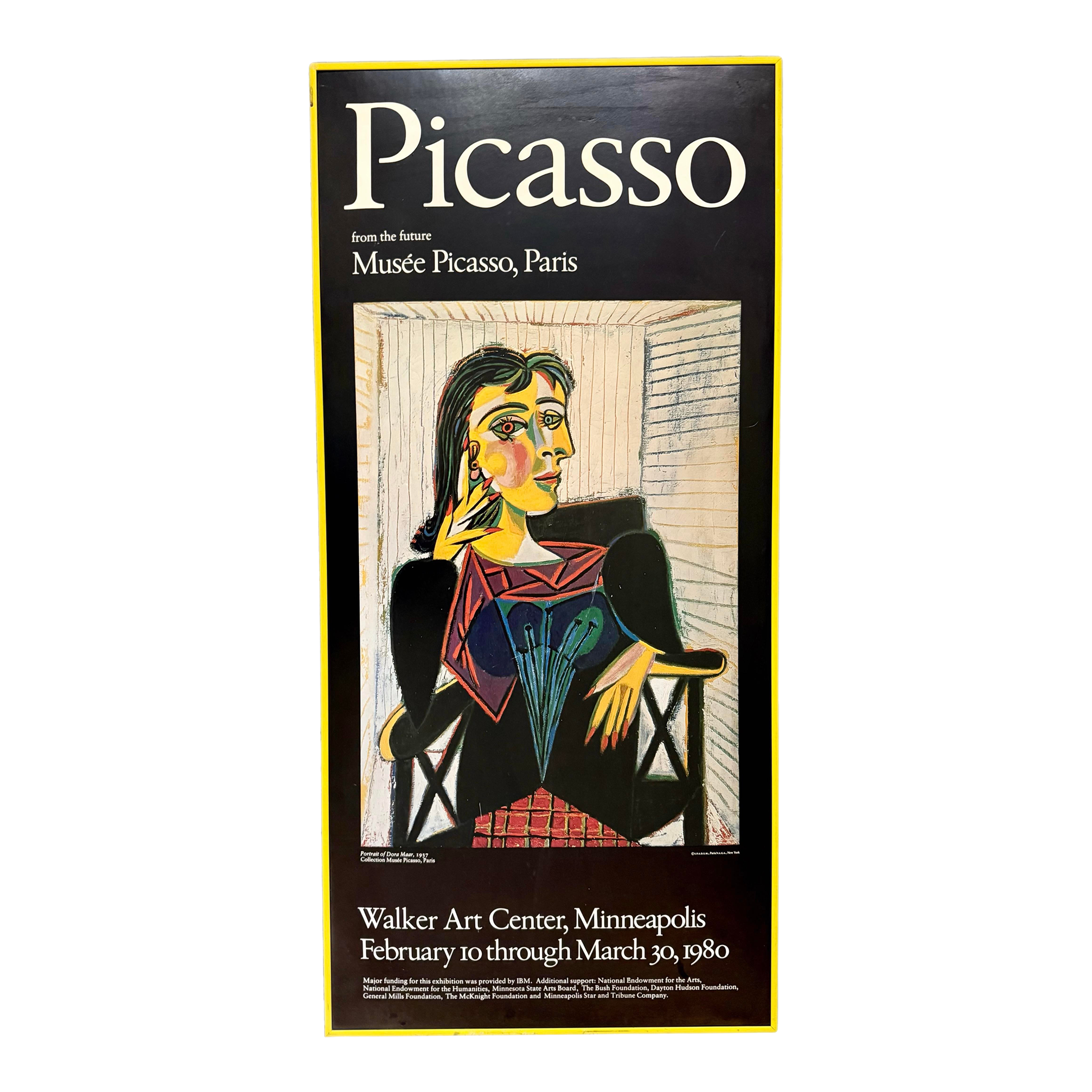 Pablo Picasso (1881-1973) Exhibit Poster, Musée Picasso
