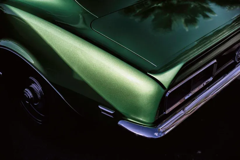 Green Camaro by Jens Ochlich Print, 20\