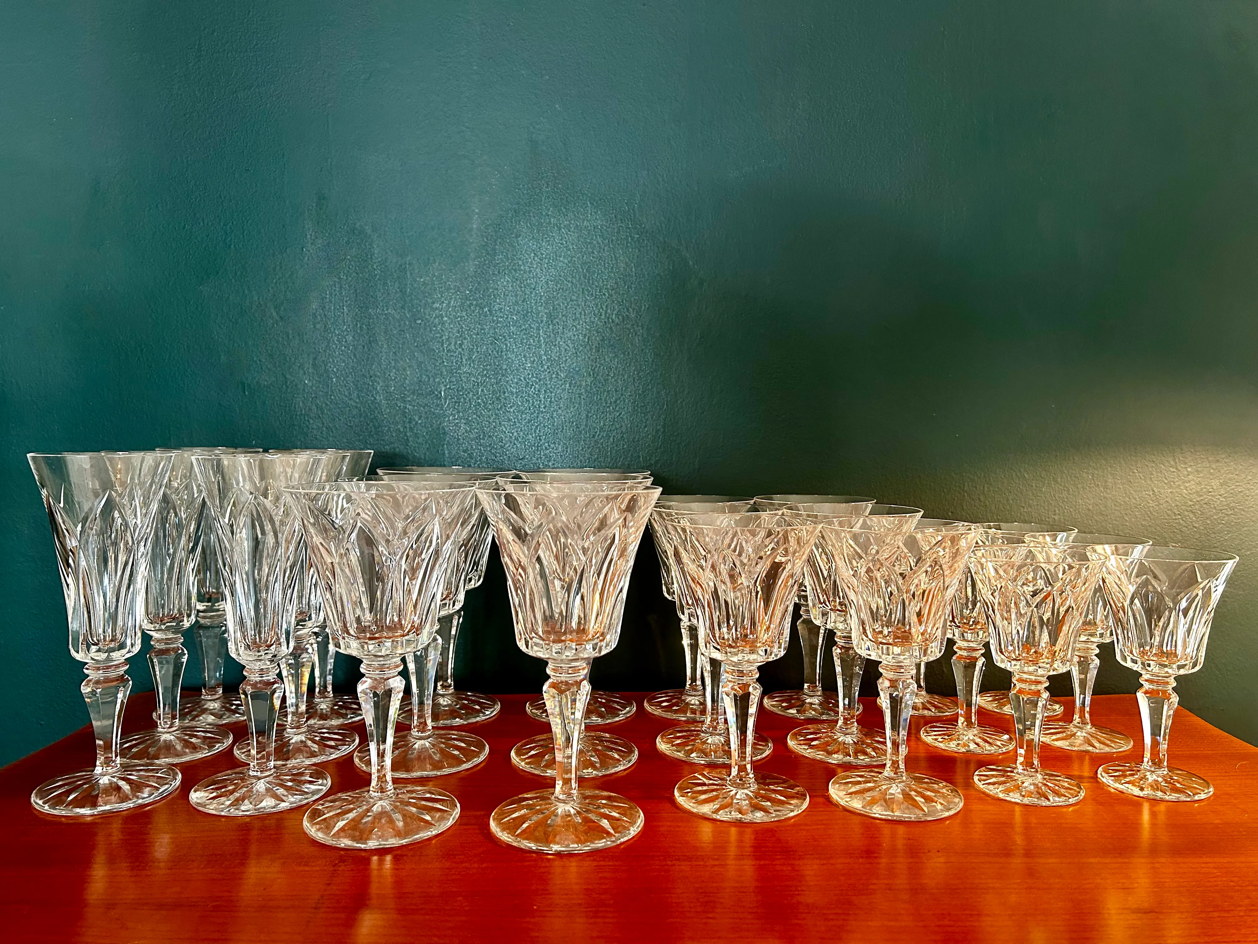 wine glasses stained glass Flowervine Wine Glasses, Set of 2, Made in Italy