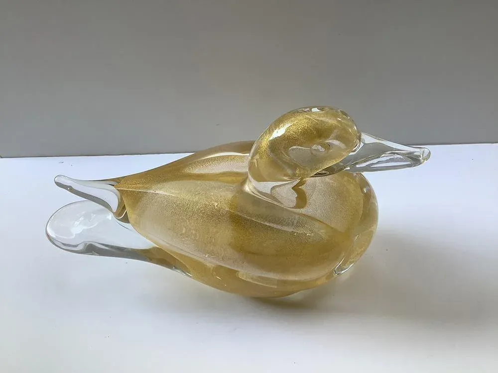 工芸品 DUCK PAIR GLASS FIGURINE HUMAN MADE DUCK PAIR GLASS FIGURINE – Trade Point_HK