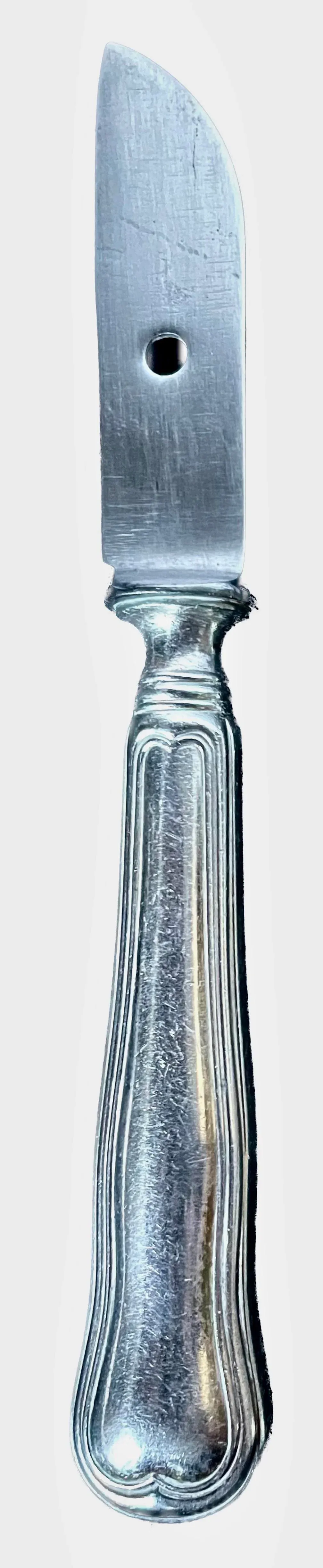 Vintage Art-Krupp Berndorf Silverplated Cheese Knives | Chairish