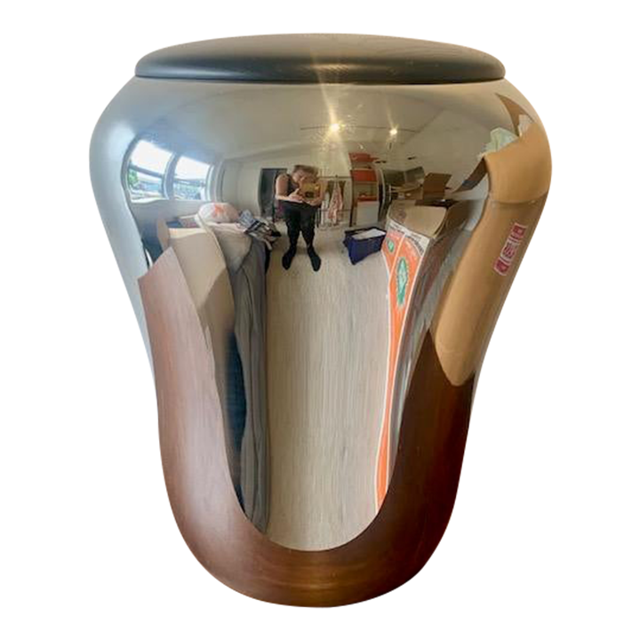 2004 Alessi Baba Clothes Basket / Stool Stefano Giovannoni