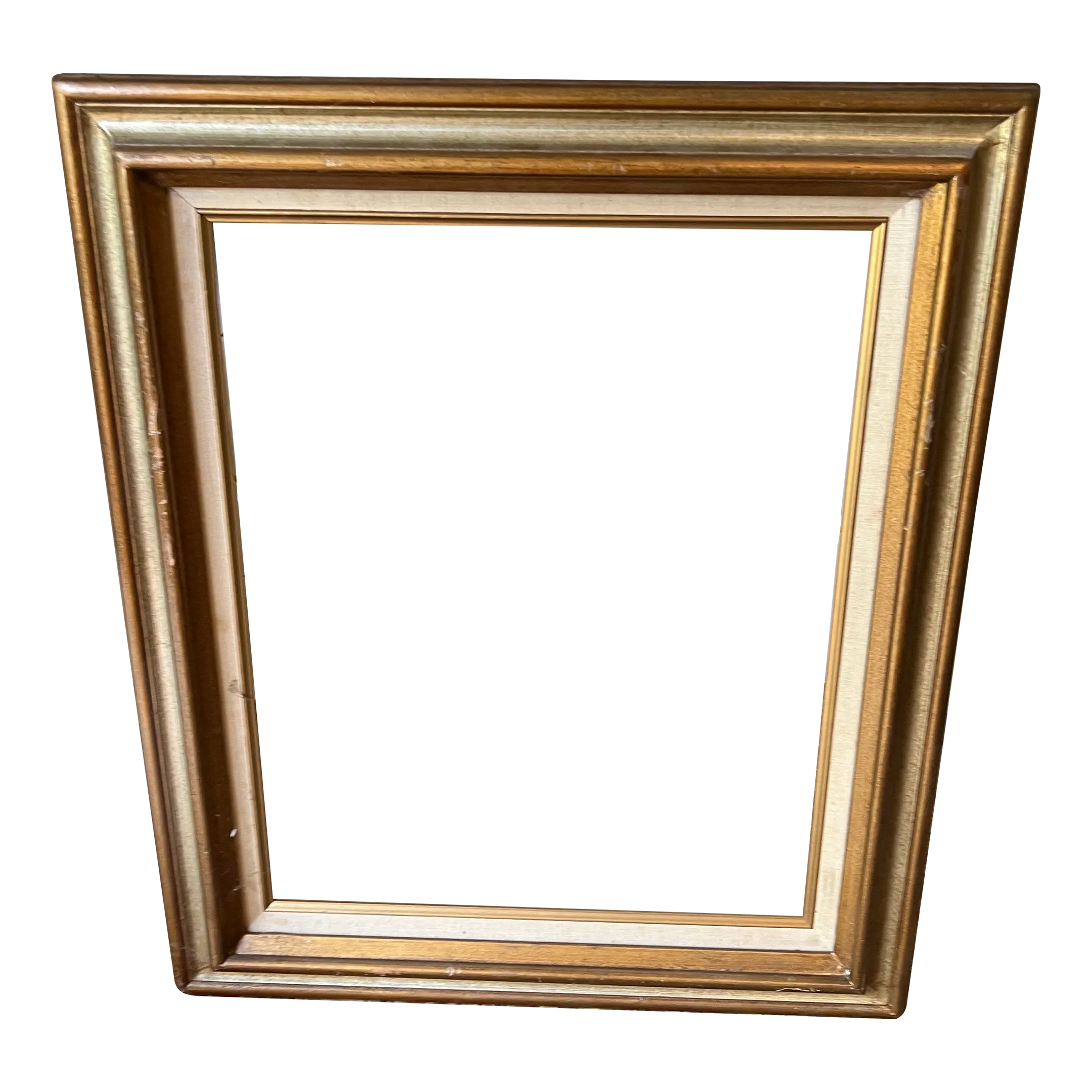 Vintage Wooden Gold Frame