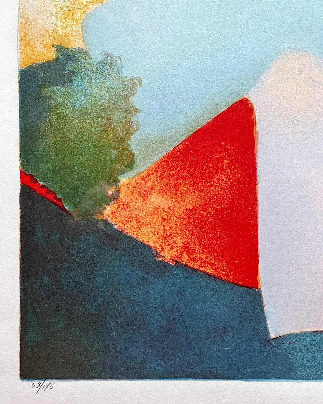 Late 20th Century Original Vintage Lithograph by Claude Gaveau