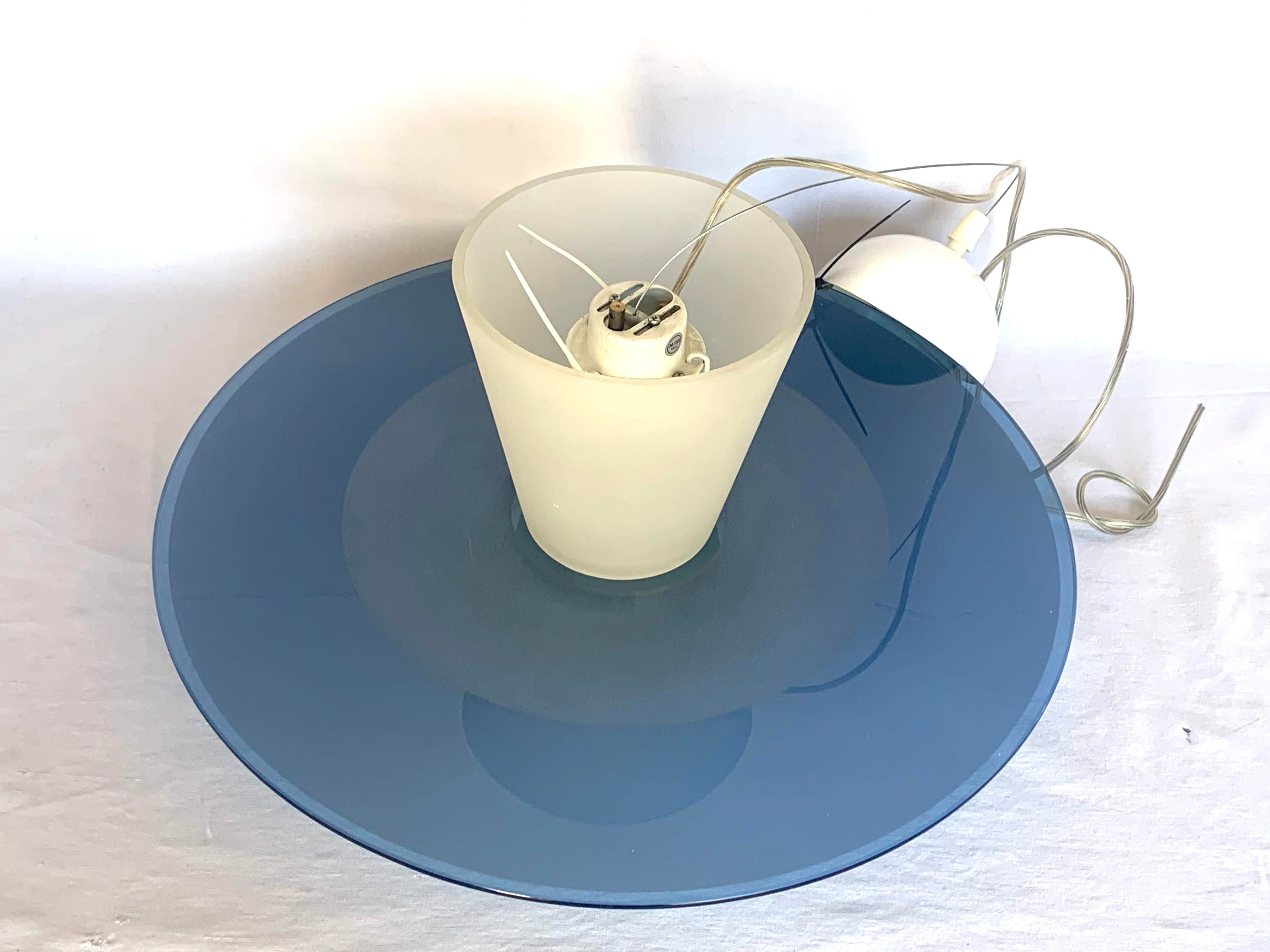 Zefiro 3 Suspension Lamp by Giuseppe Ramella for Arteluce, 1980s