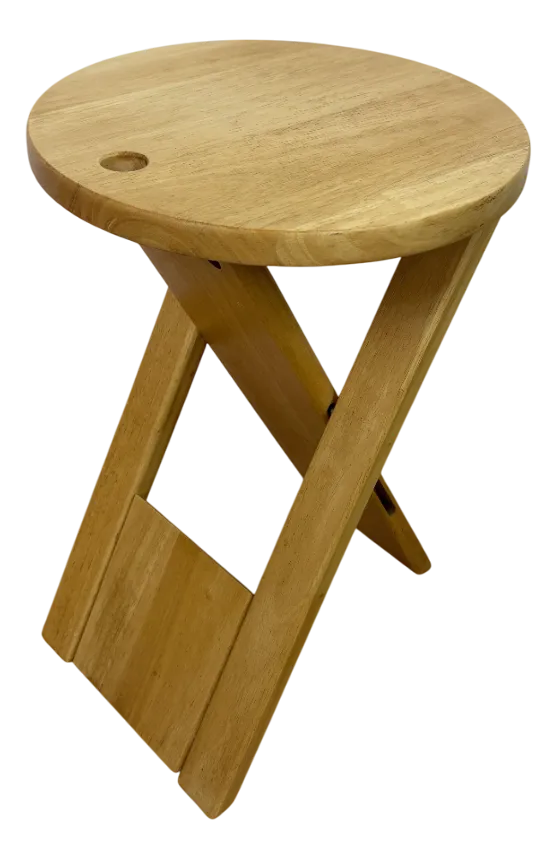 Foldable TS Stool by Roger Tallon, 1980s | Chairish