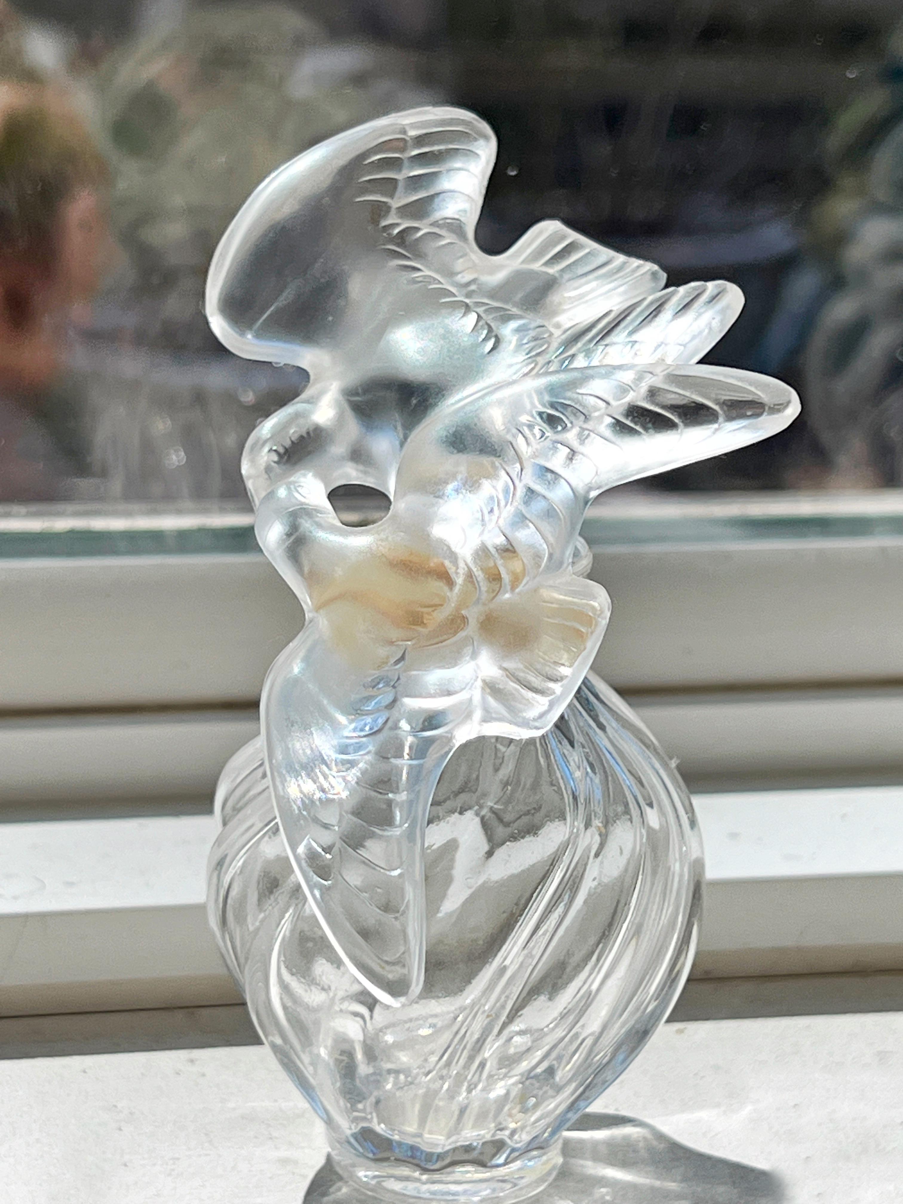 Vintage Lalique Perfume Bottle Nina Ricci's L'air Du Temps Two