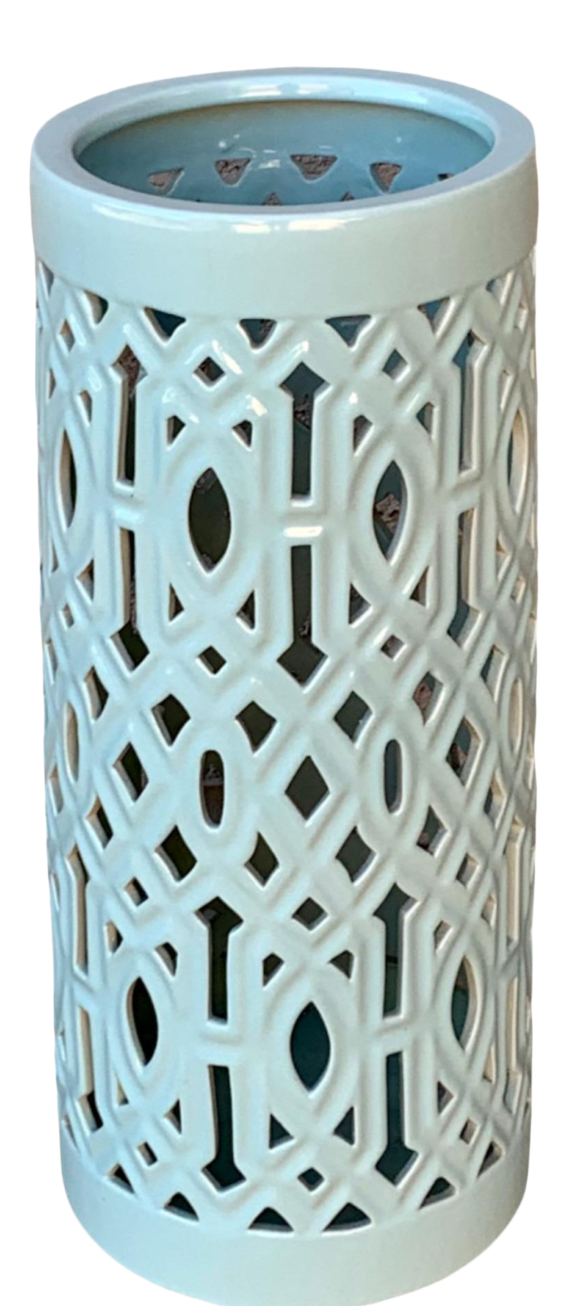 ceramic umbrella holder on Vintage Ceramic Umbrella Holder Chairish