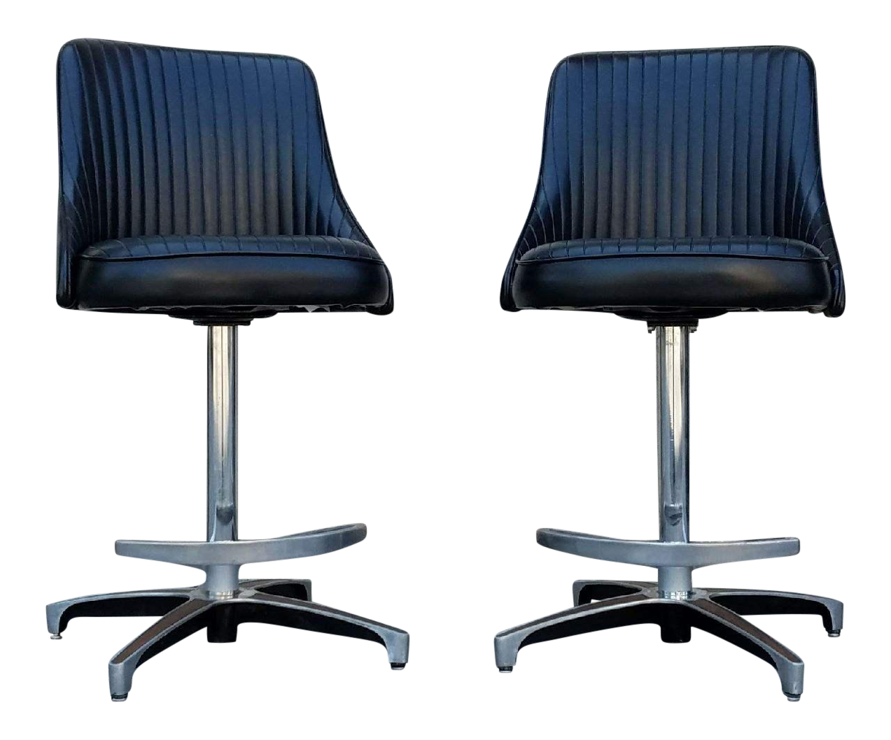 Vintage Counter Height Stools A Pair Chairish