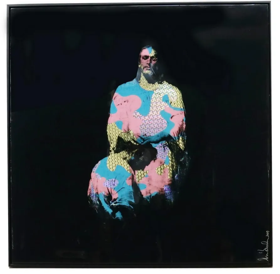 シェーンボーデン Shane Bowden グリッター 絵画 Large Embellished Giclee Lacquered Print by Shane Bowden