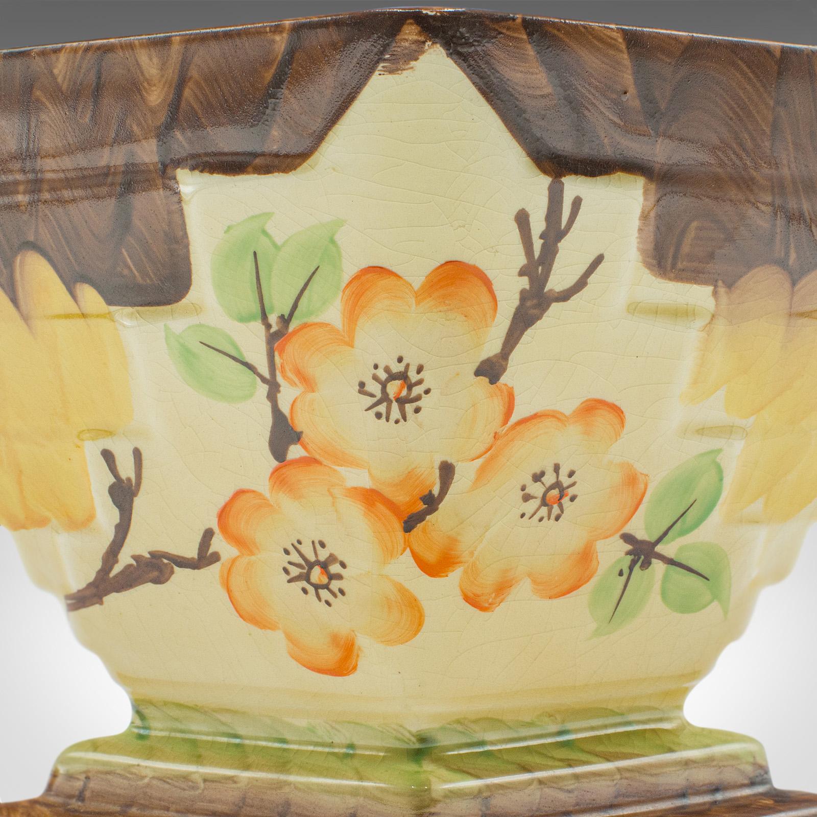 1930's Vintage Art Deco Flower Vase | Chairish