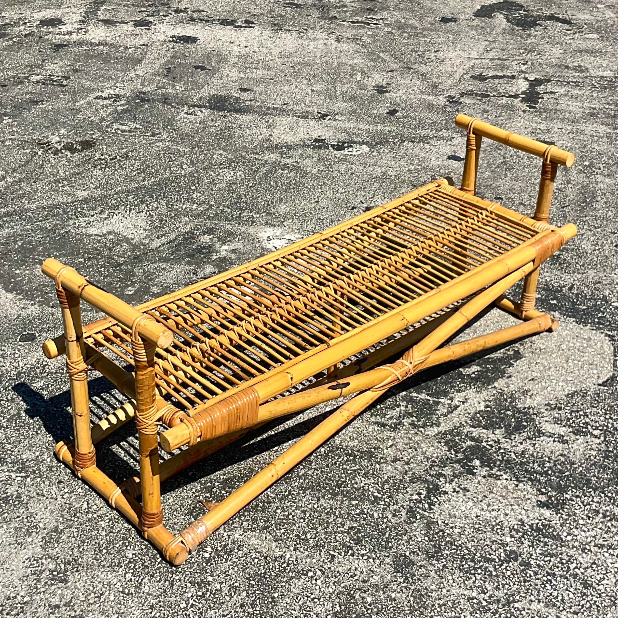 Coastal online outdoor bench