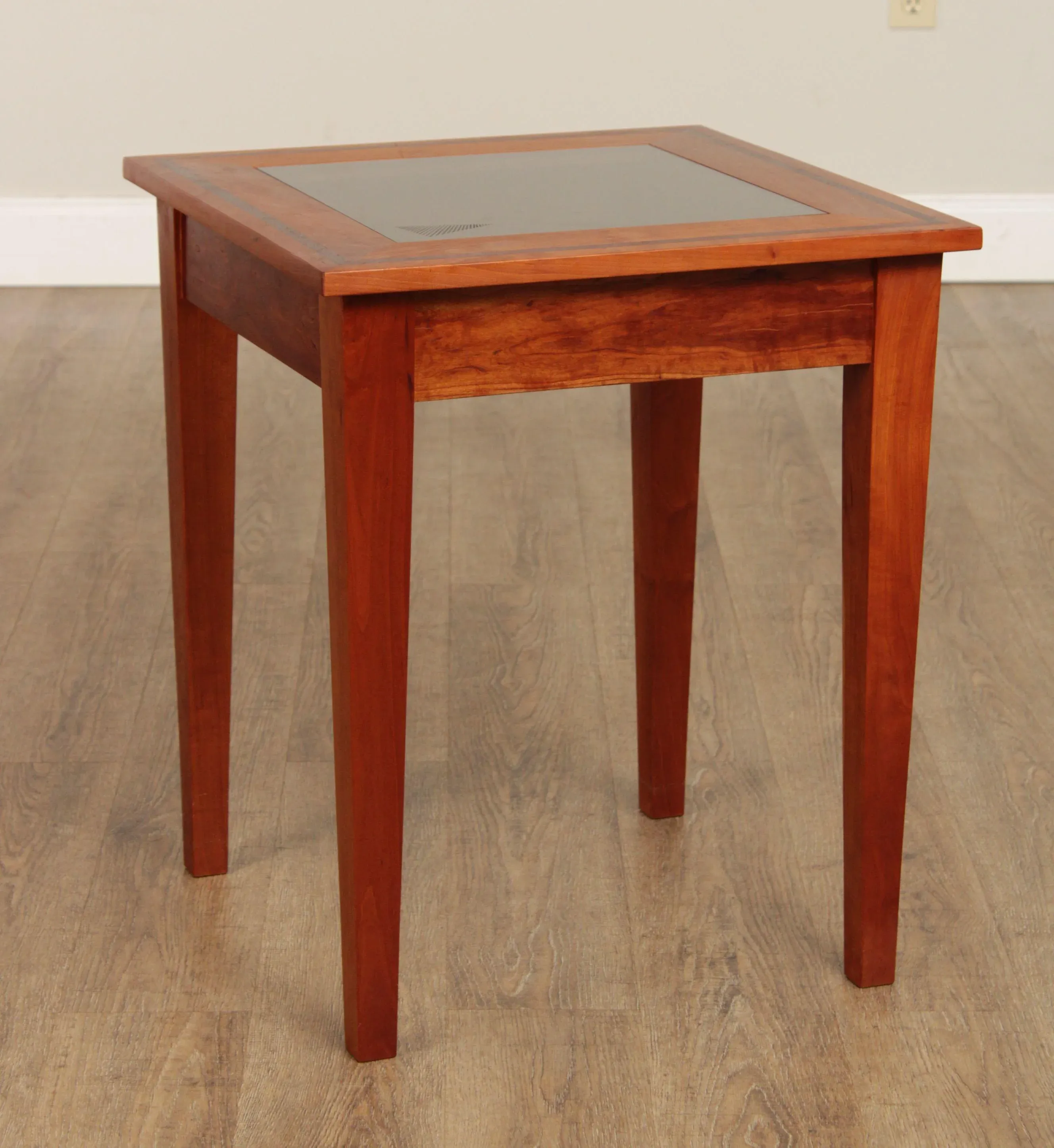 Solid cherry sale side table