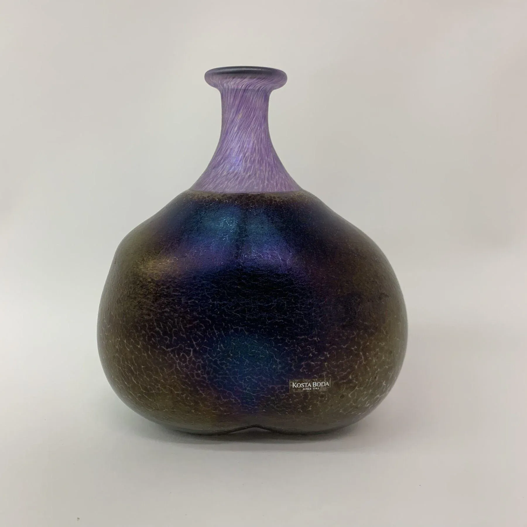 Volcano Vase by Bertil Vallien for Kosta Boda | Chairish