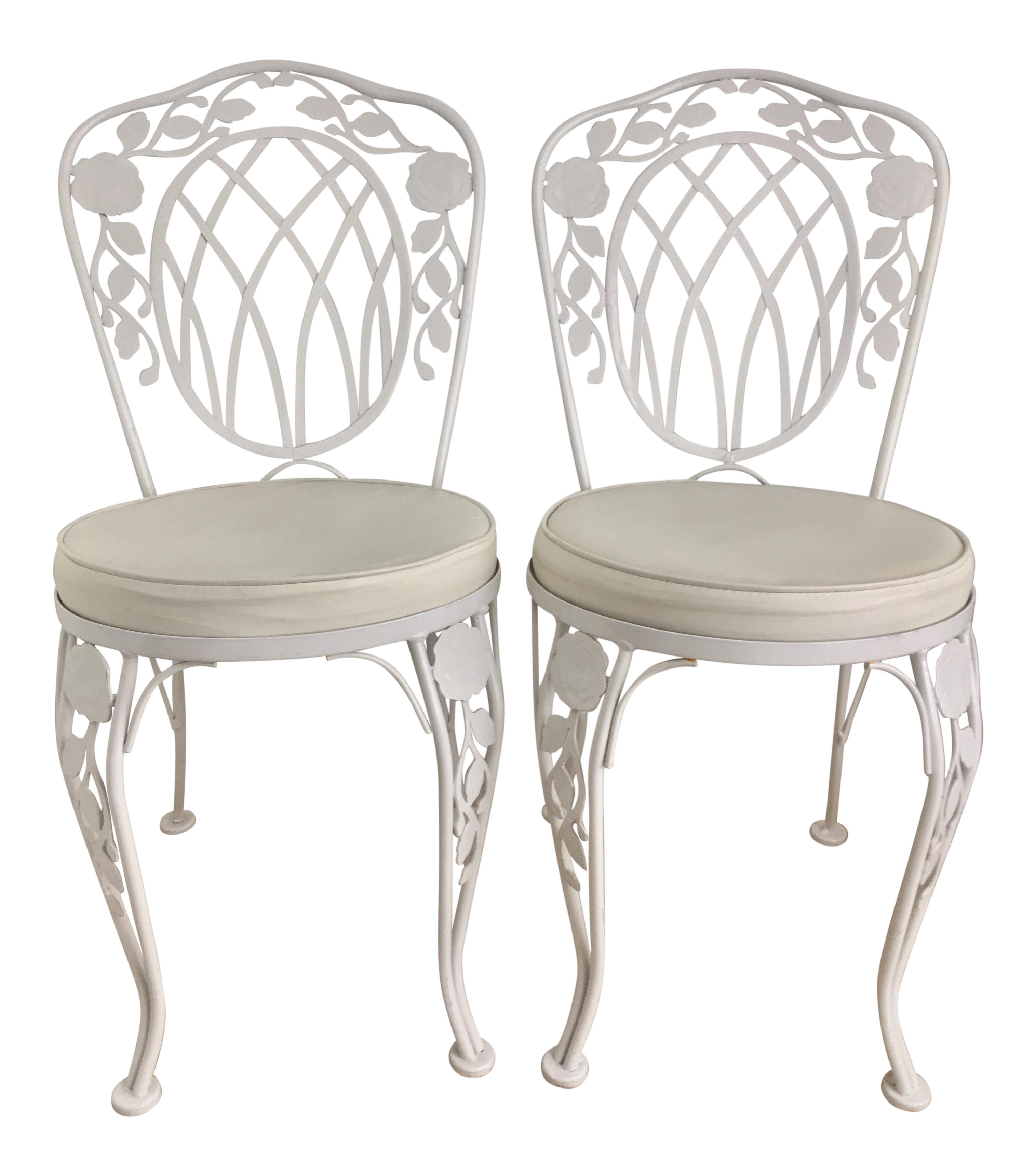 Vintage Meadowcraft Bistro Chairs A Pair Chairish