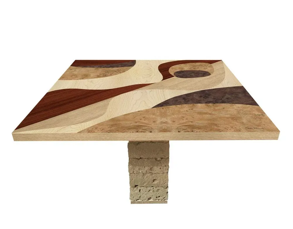 Tt4 Table by Mascia Meccani for Meccani Design, 2023