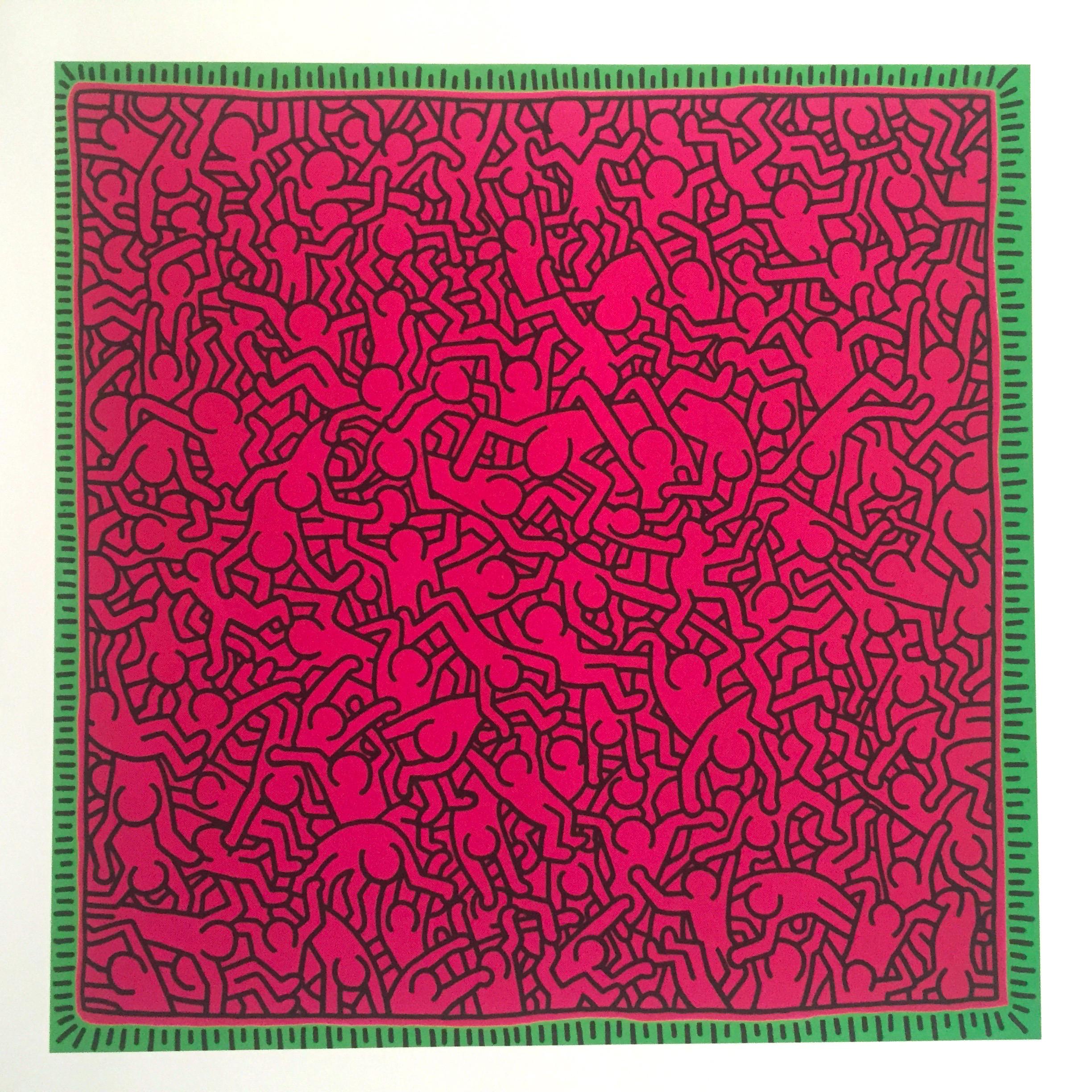 Keith Haring Foundation Pop Art Offset Lithograph Print