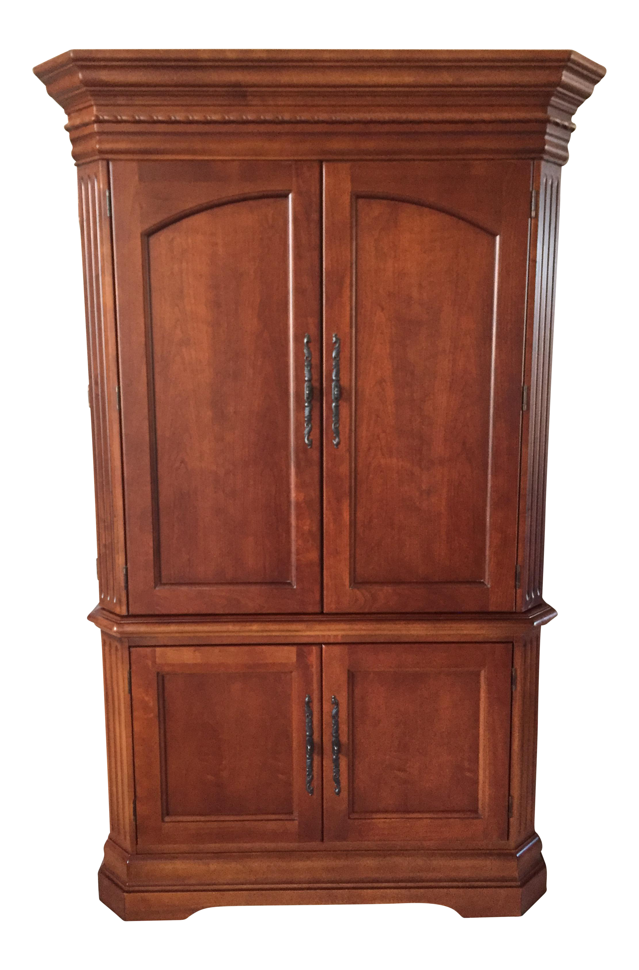 Hooker Cherry Tv Armoire Chairish
