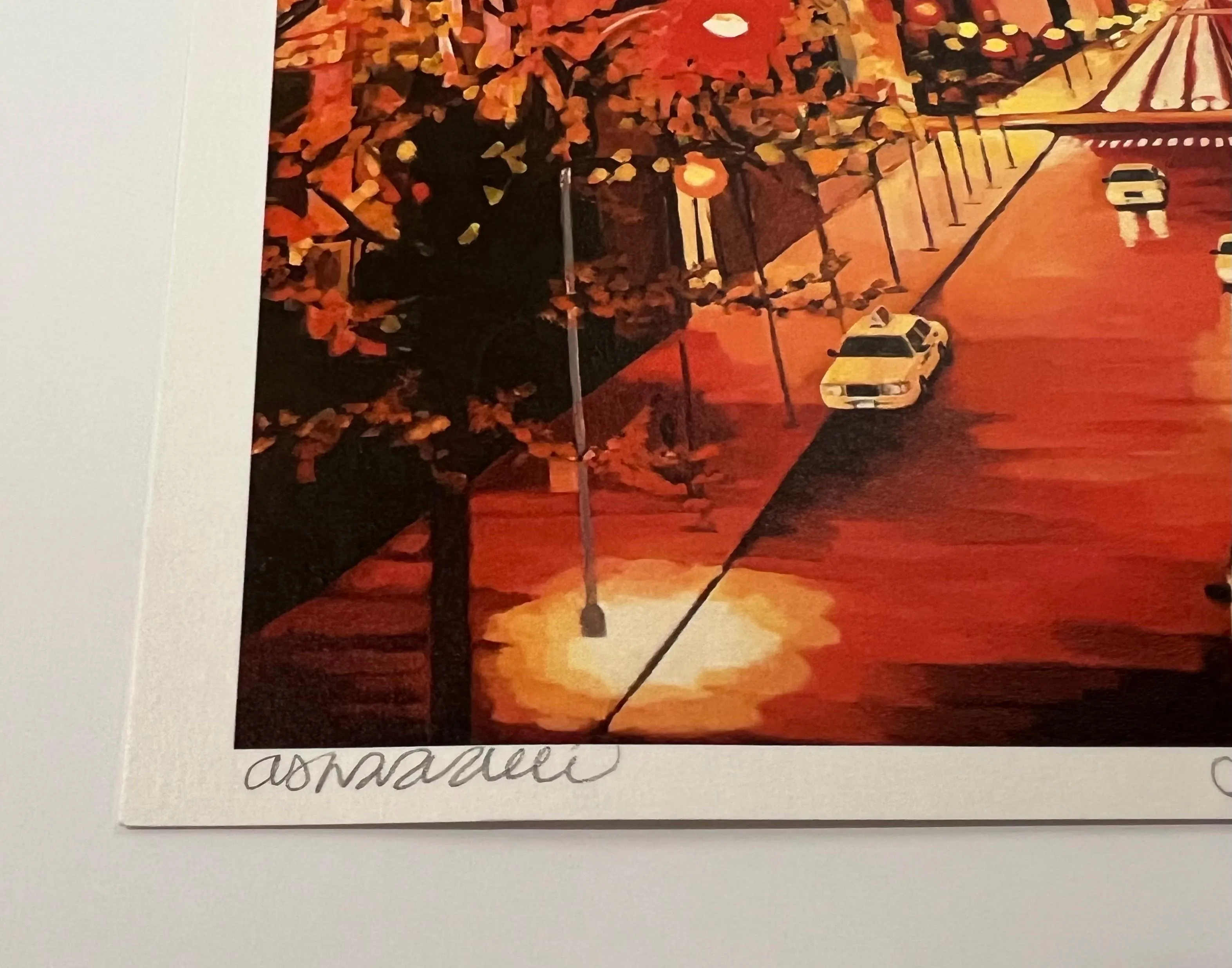 Limited Edition Print of Chrysler Building New York City Nyc by British Artist, 2024