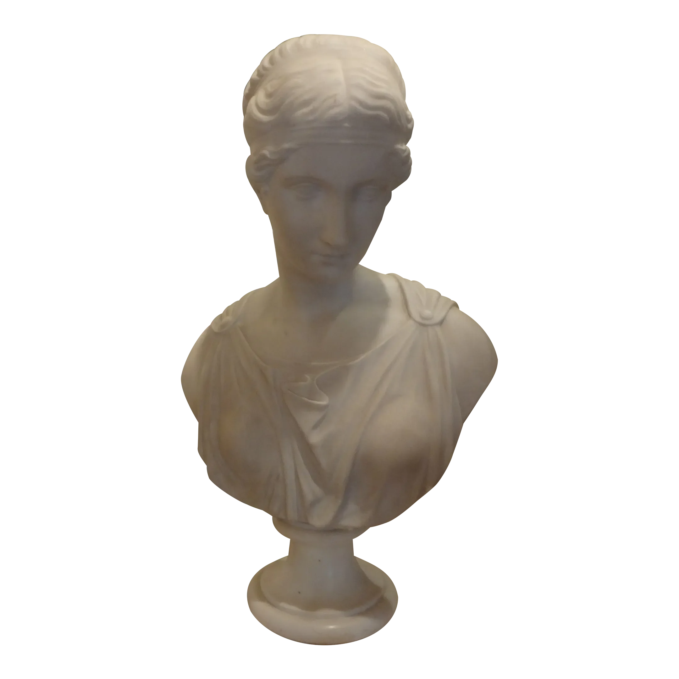 19th Century Italian Marble Bust of Aphrodite Chairish