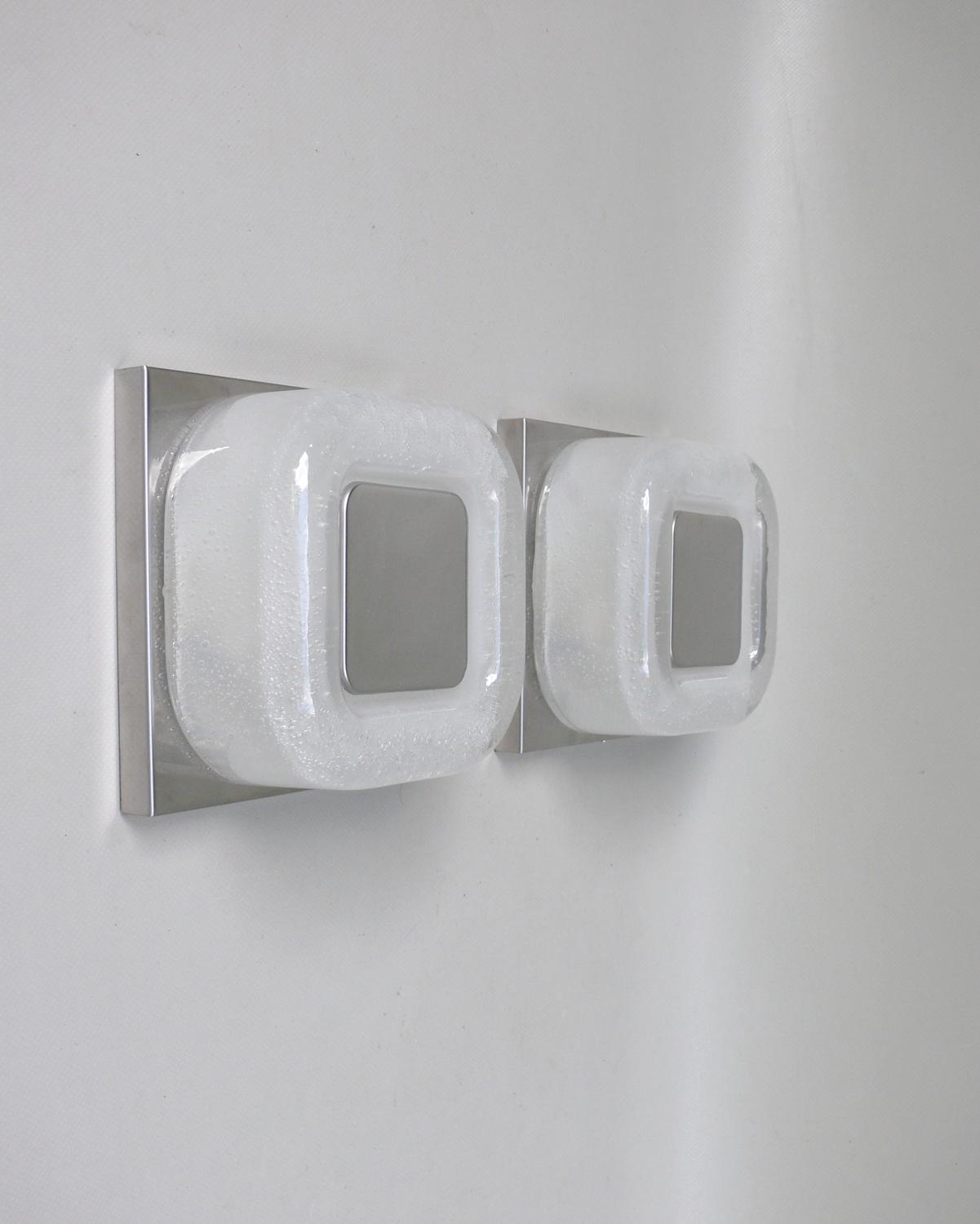Space Age Wall Lights by Limburg, 1970s, Set of 6