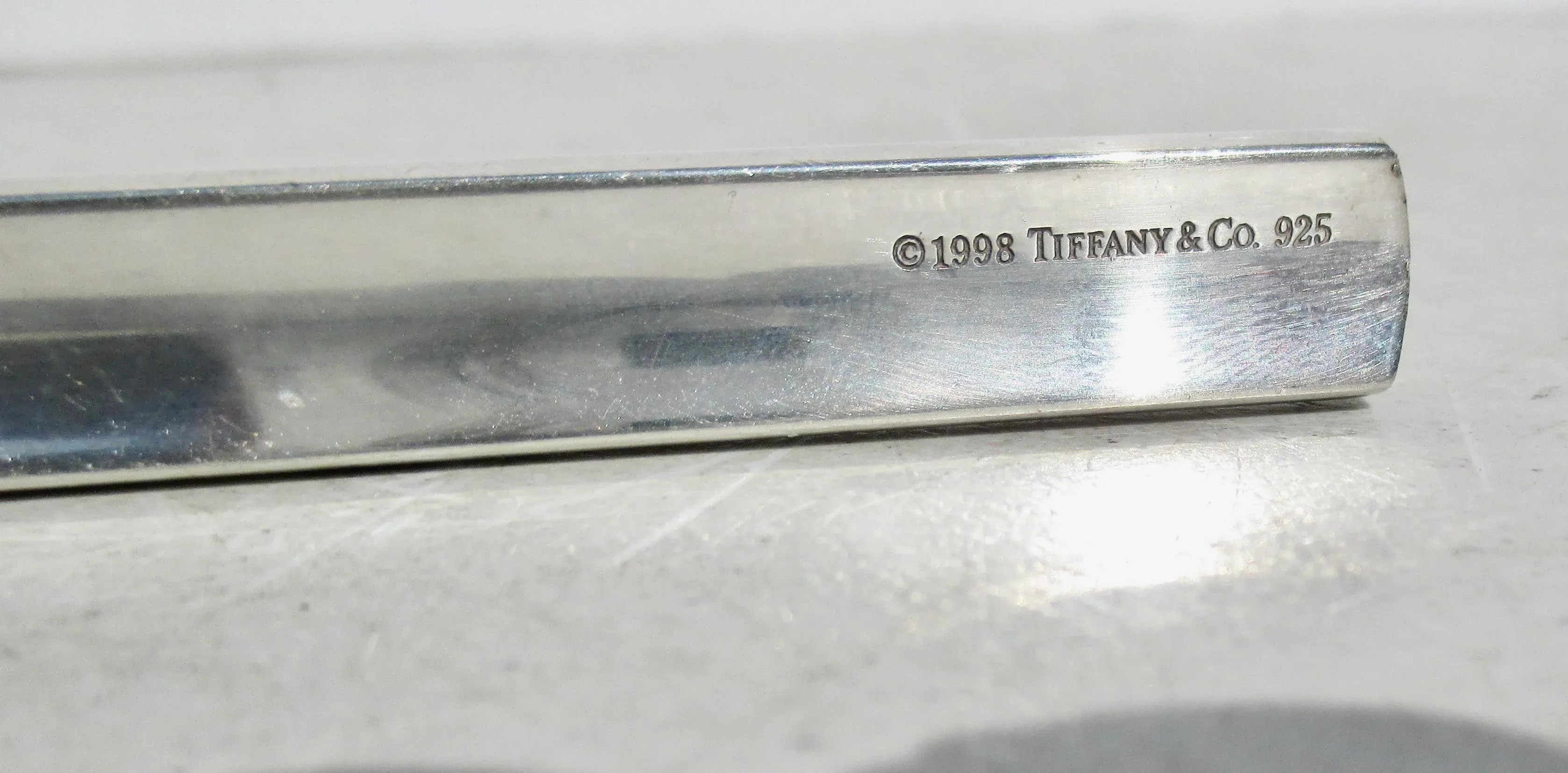 Tiffany & Co Sterling Silver Letter Opener Circa 1998 | Chairish
