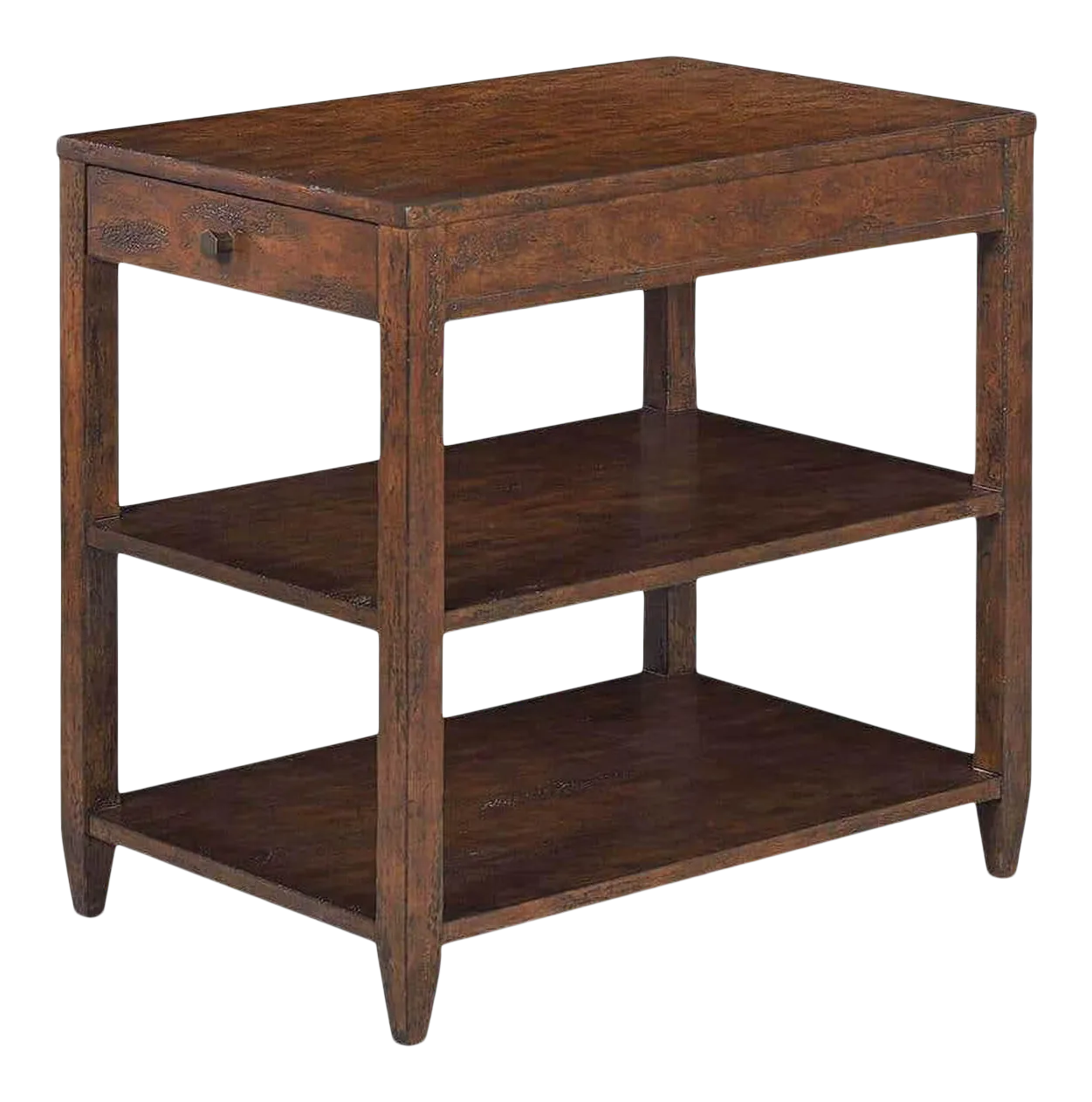 Classic Mahogany Finish Narrow Side Table Chairish