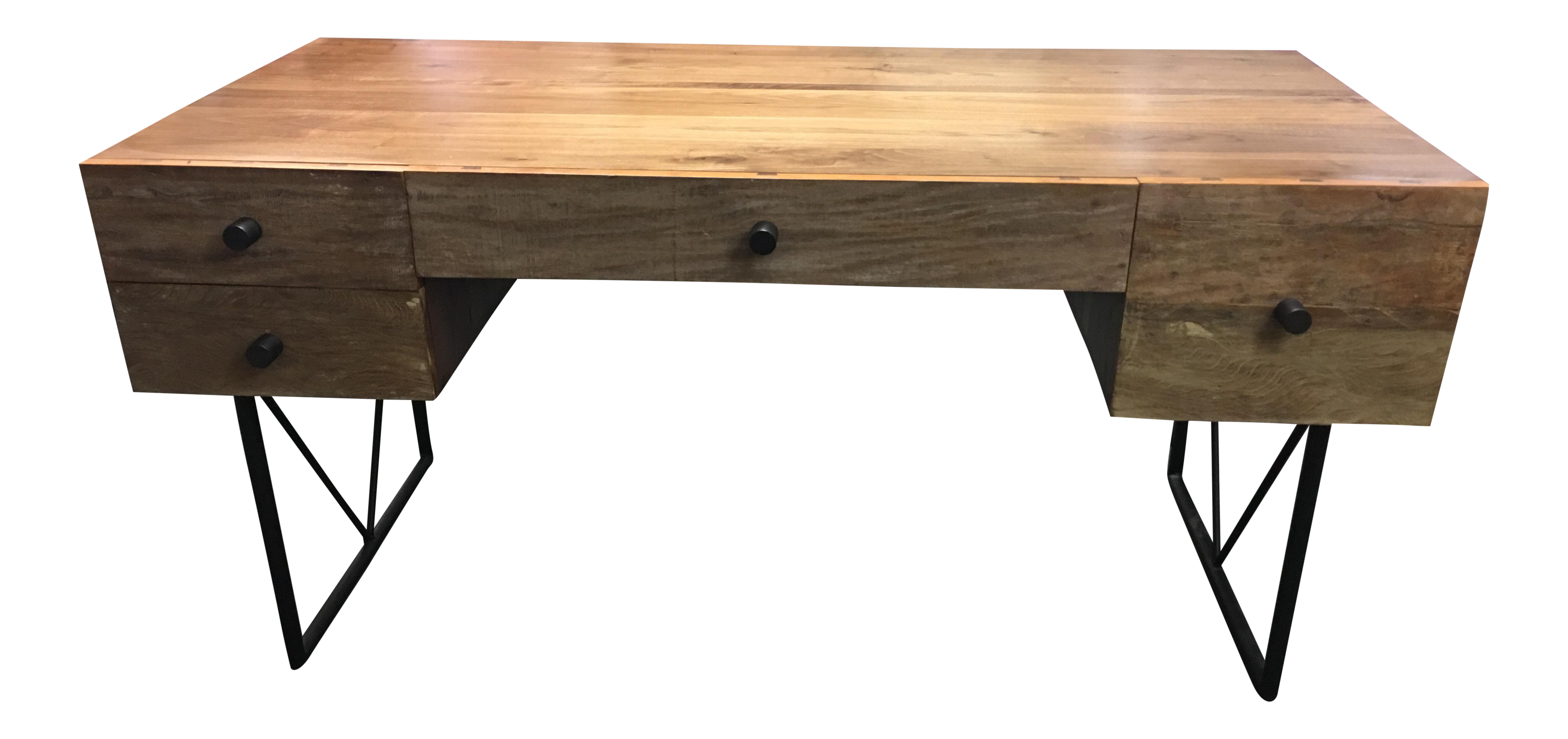 Crate & Barrel Atwood Reclaimed Wood Desk