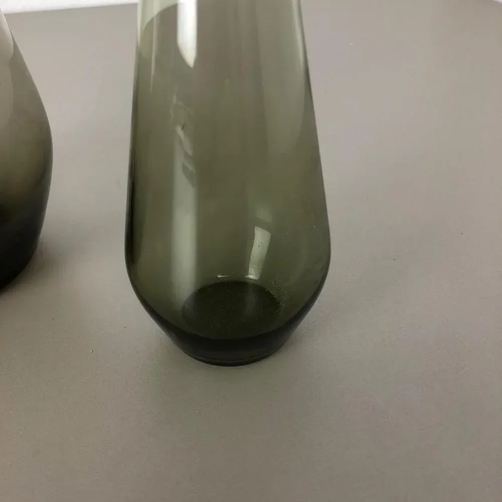 Vintage Turmaline Vases by Wilhelm Wagenfeld for WMF, Germany
