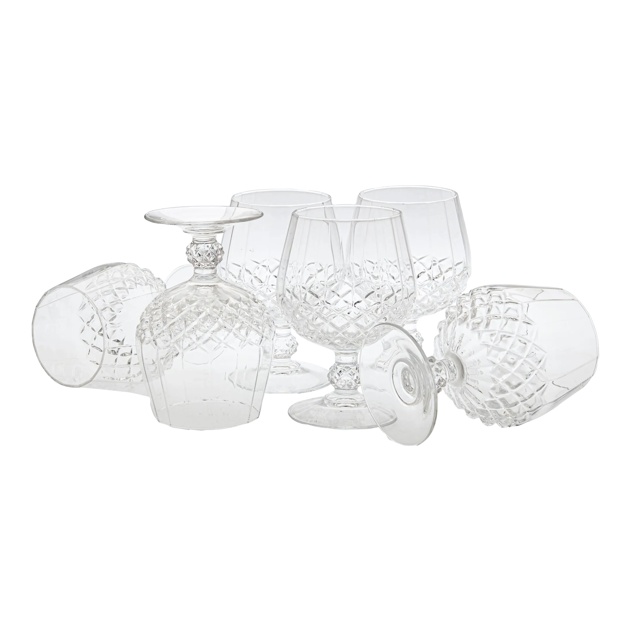 1970s Crystal Brandy Snifters Set of 6 Chairish