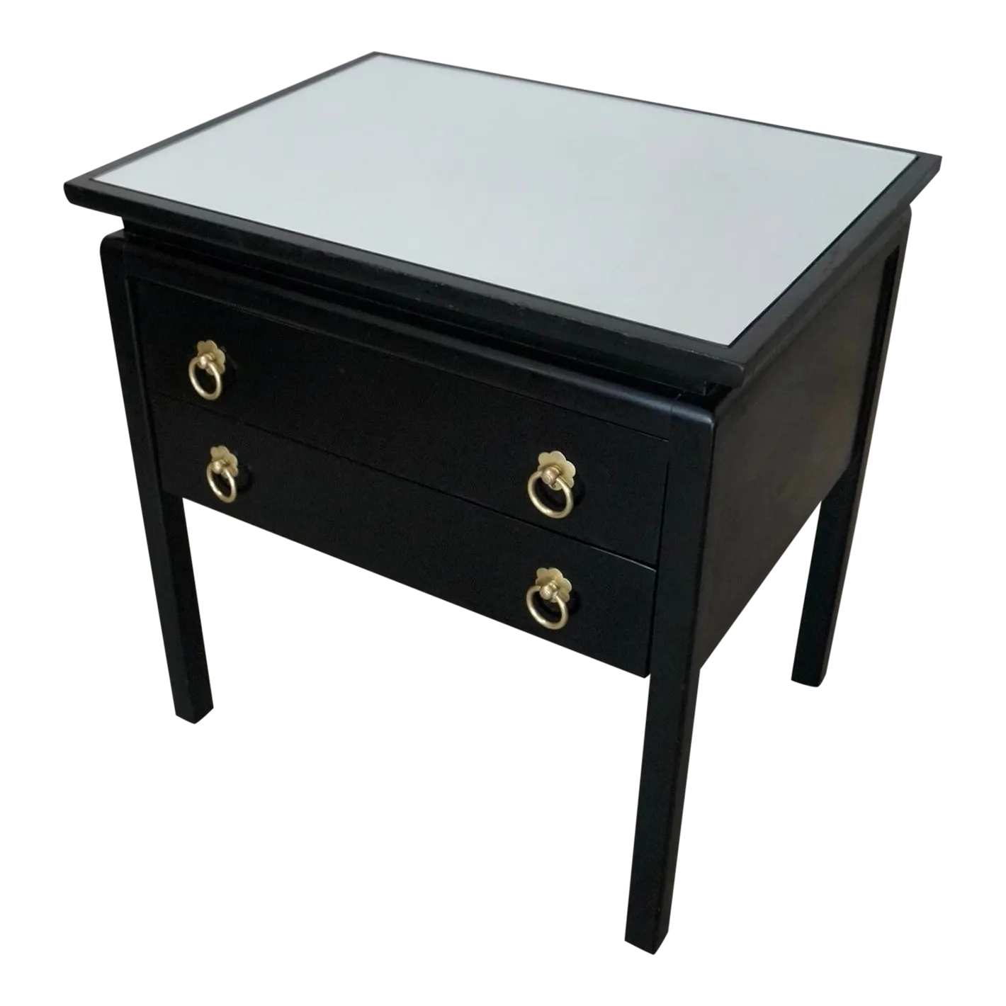 1950’s Hollywood Regency Nightstand | Chairish