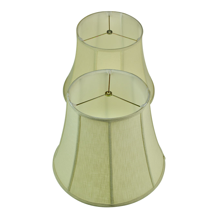 Vintage Linen Bell Lamp Shades a Pair Chairish