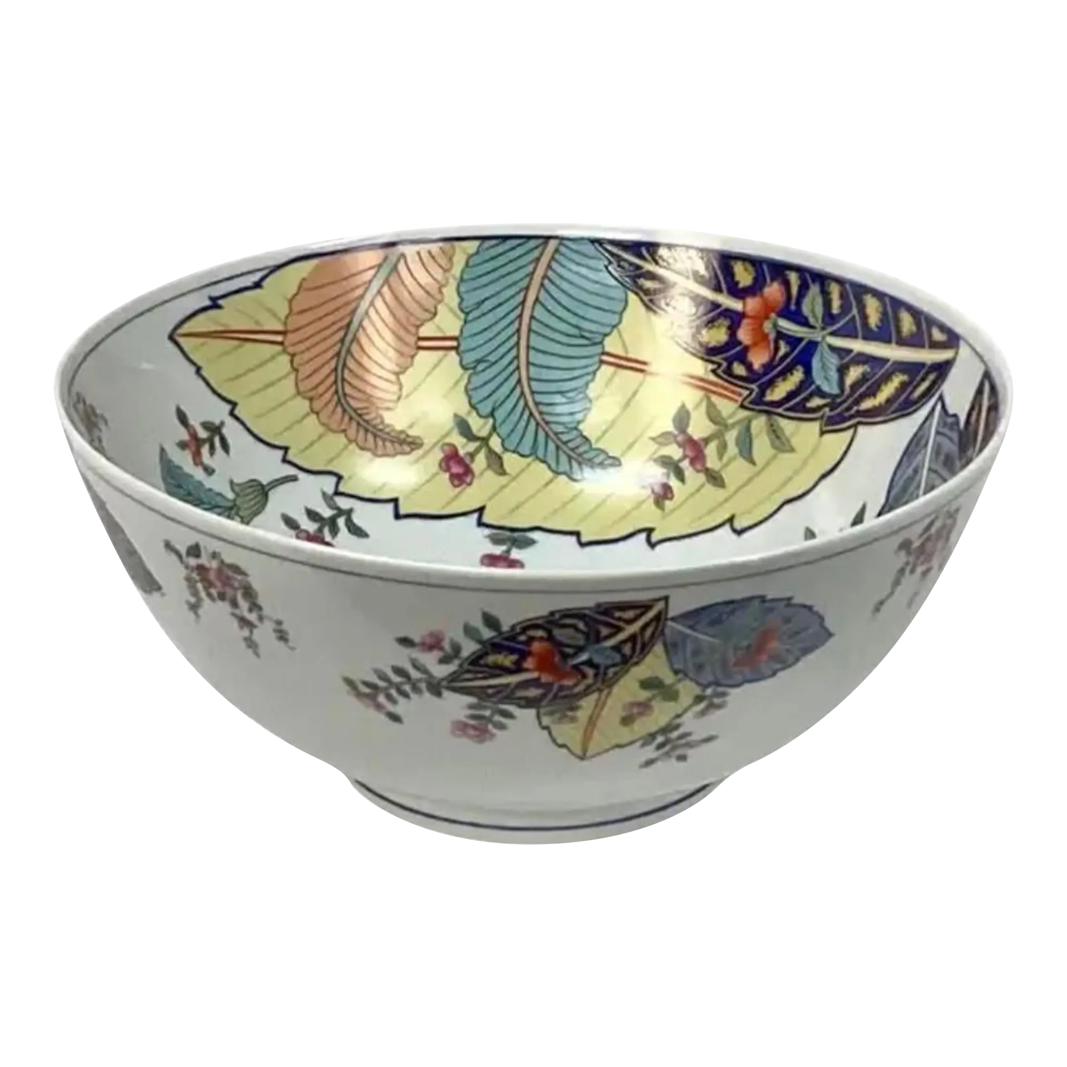 tobacco leaf bowl Tobacco Leaf 10 Inch Bowl by Seymour Mann