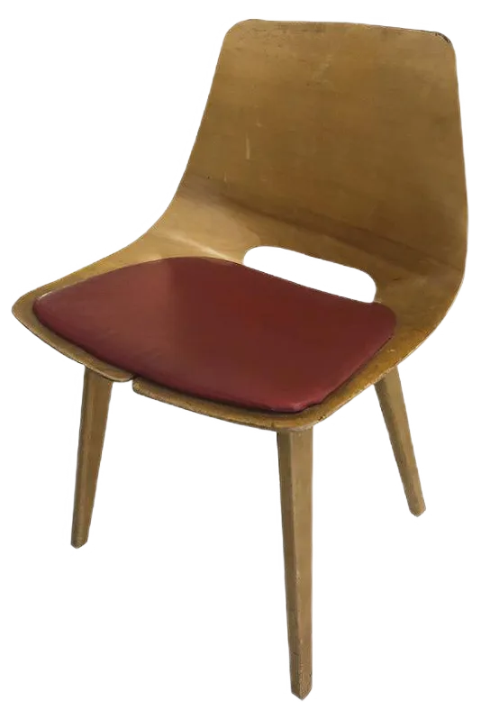 椅子 Pierre Guariche Tonneau chair Steiner Tonneau Chair by Pierre Guariche for Steiner - COLLETION