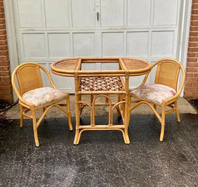 Mid Century Retro Bistro Set Mid Century Retro Outdoor Dining Set
