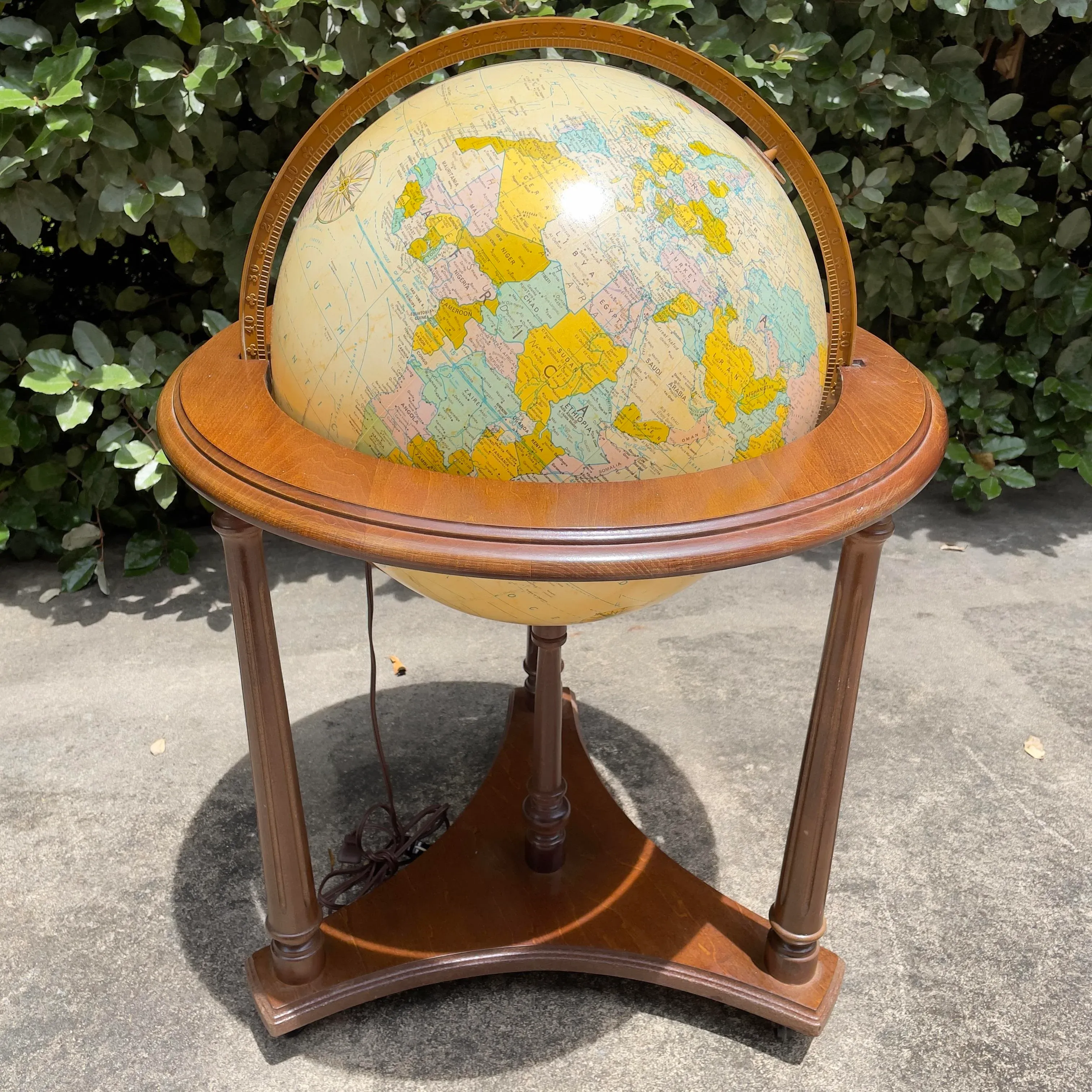地球儀 Replogle Globes, Inc. Made in USA Amazon.com: Replogle Starlight, Black Ocean World Globe, Desktop