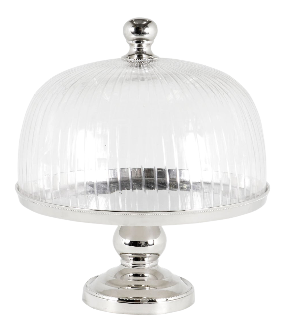 Eichholtz Glass Cake Stand Chairish