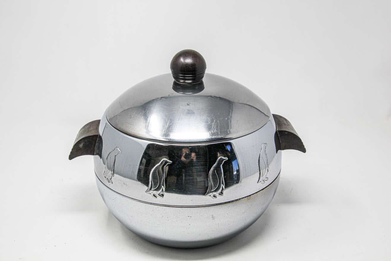 morgan vintage ice bucket ヴィンテージ アイスペール クラシック アイスペール レッド(レッド)：キッチン & ダイニング
