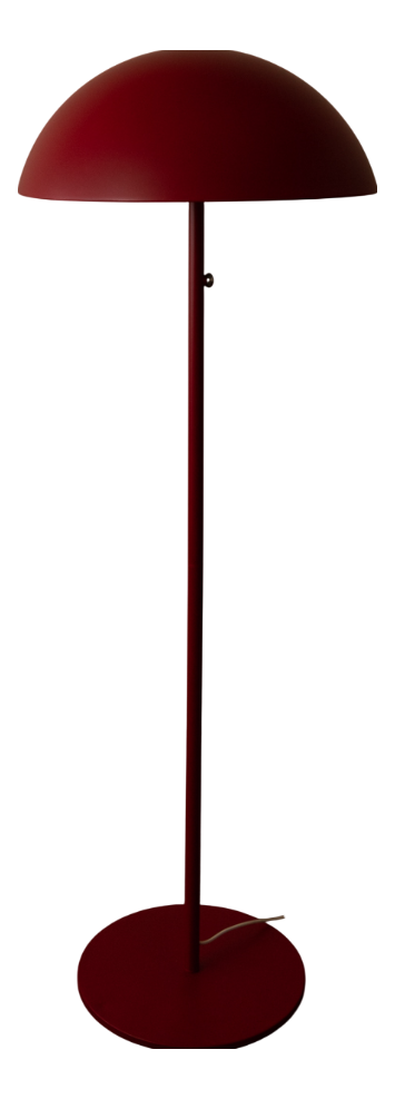 Vintage Red Brasa Floor Lamp by Nilsson for Ikea | Chairish