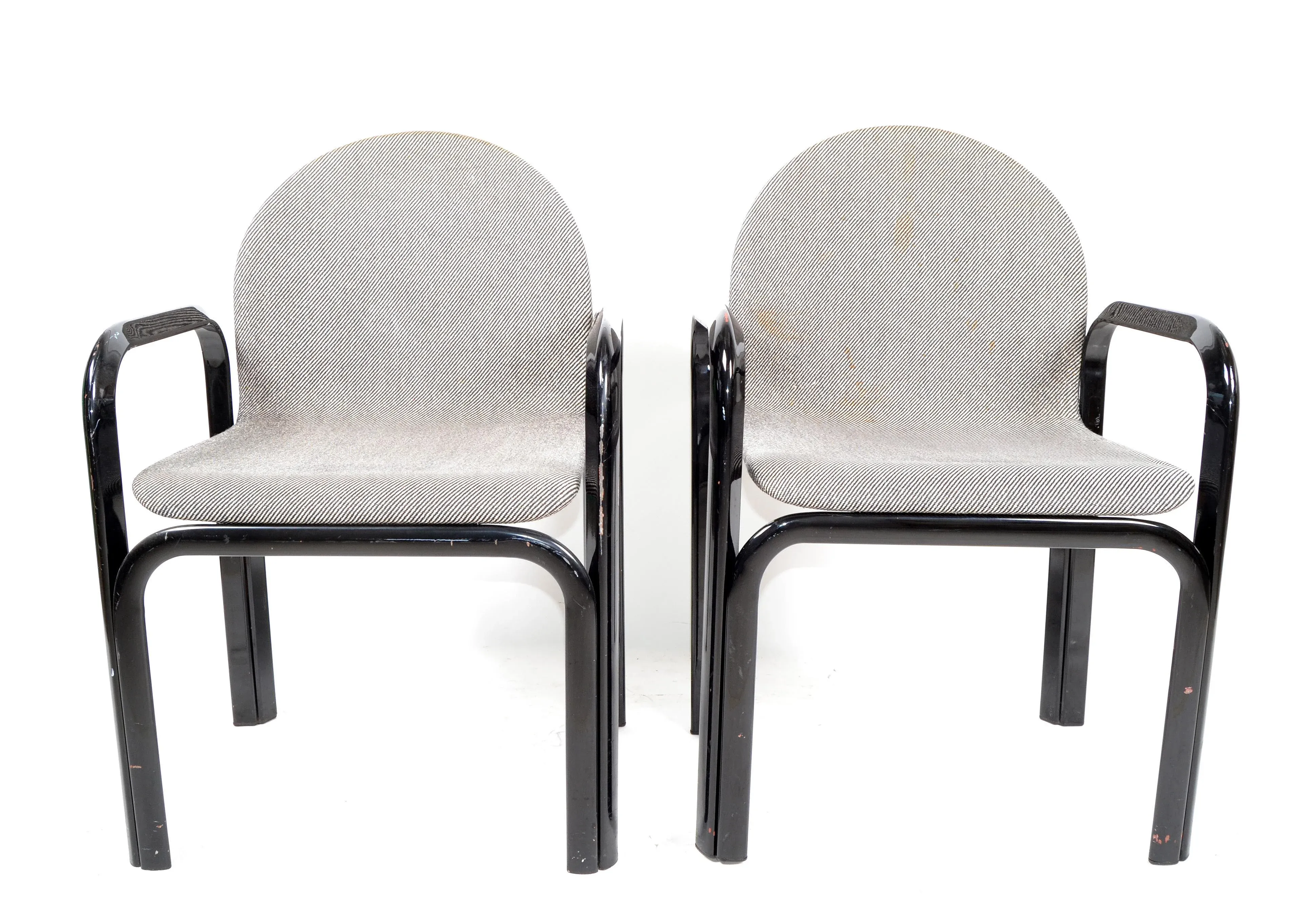 Gae Aulenti for Knoll International Armchairs Mid-Century Modern