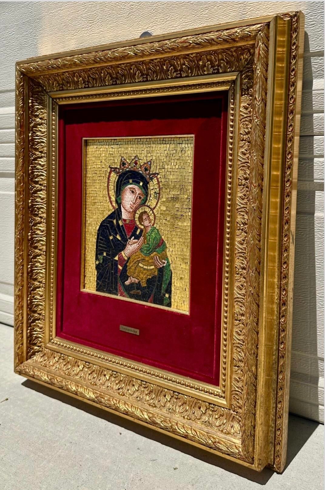 Large Micro-Mosaic Panel G. Cinquegrana Studio Del Mosaico