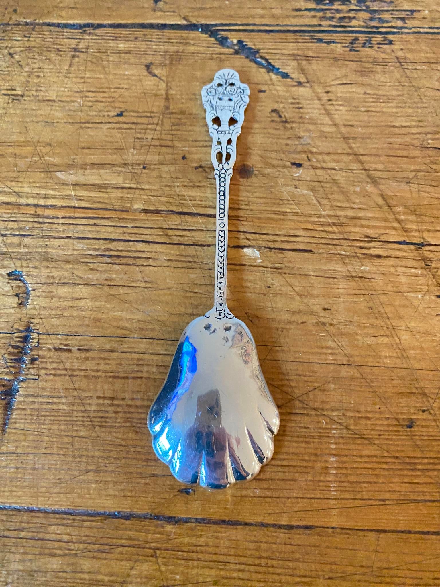 Vintage Sterling Silver Caviar/Sugar Shovel/Jelly Spoon, Made in