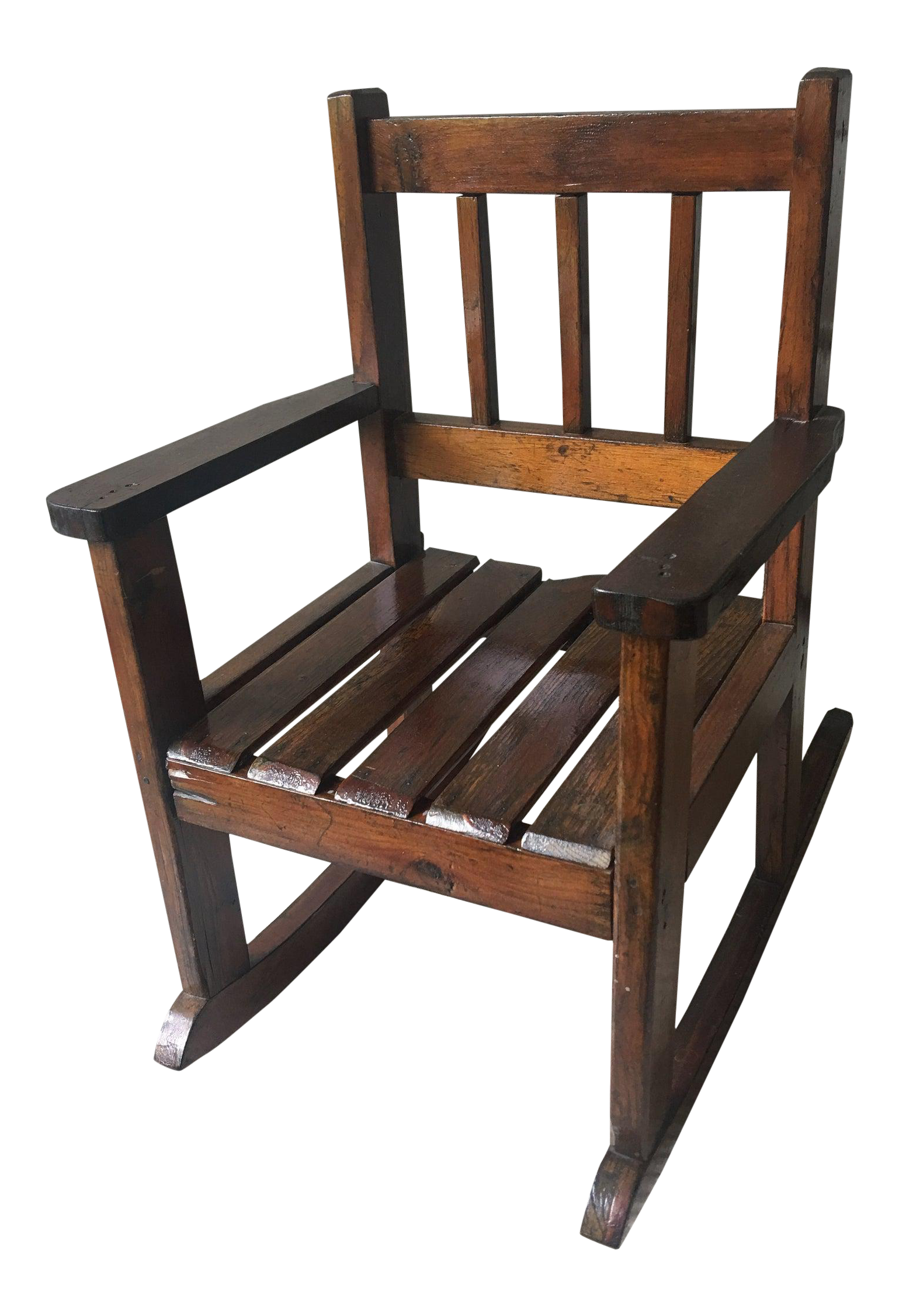 Early 20th Century Craftsman Style Child S Rocking Chair Chairish