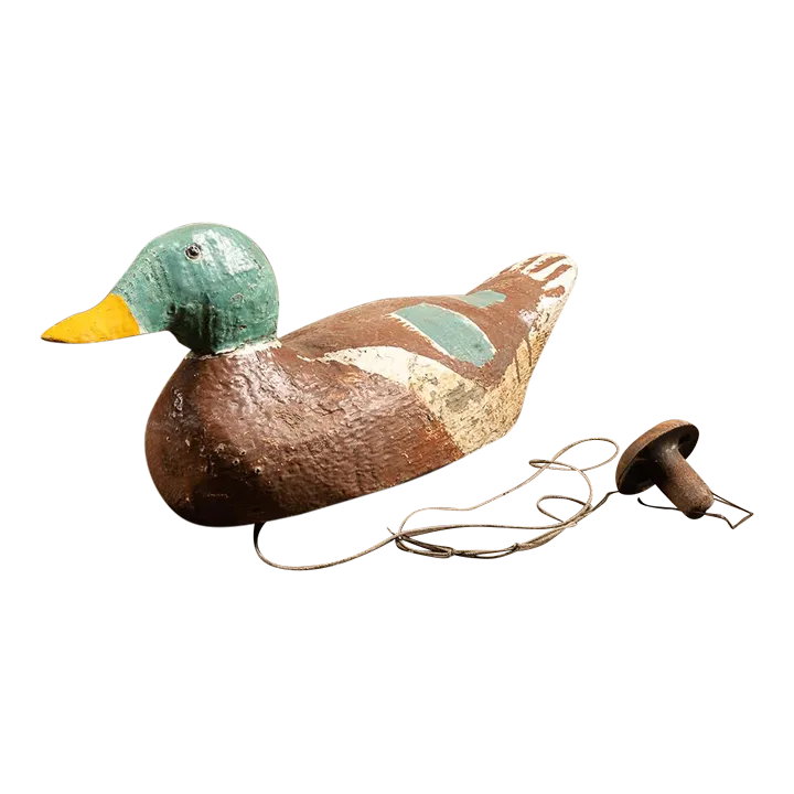 Early 1900s Mason Grade Three Duck Decoy